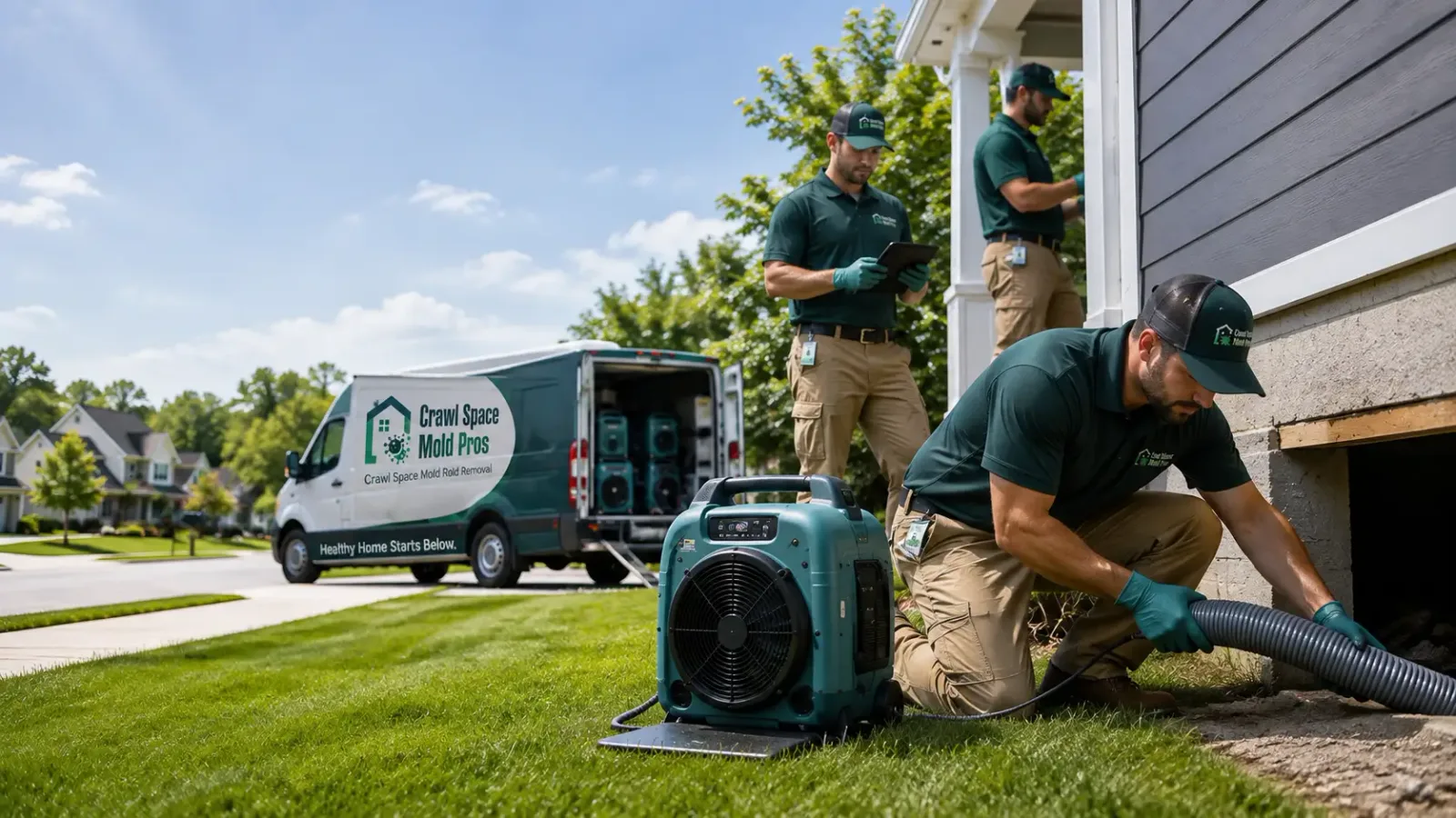 Crawl Space Mold Removal in Gladys, VA